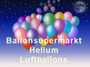 Helium-Luftballons-Ballonsupermarkt Helium Luftballons vom Ballonsupermarkt