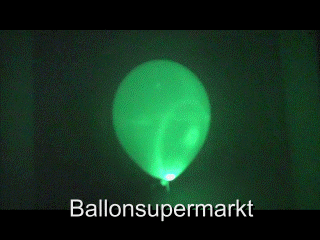 Leuchtballon mit LED Ballonblinker